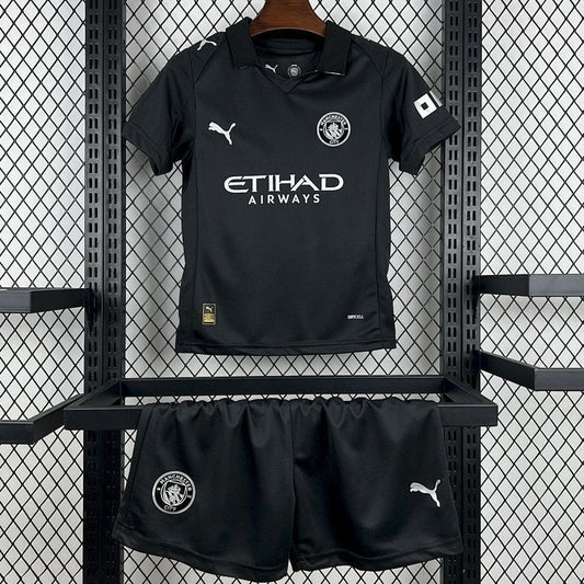 25/26 Manchester City Away Kids Set
