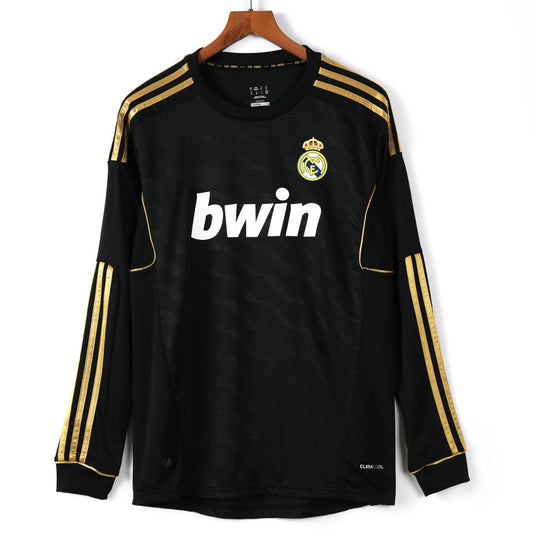 2011-2012 Retro Real Madrid Away Long Sleeve Jersey