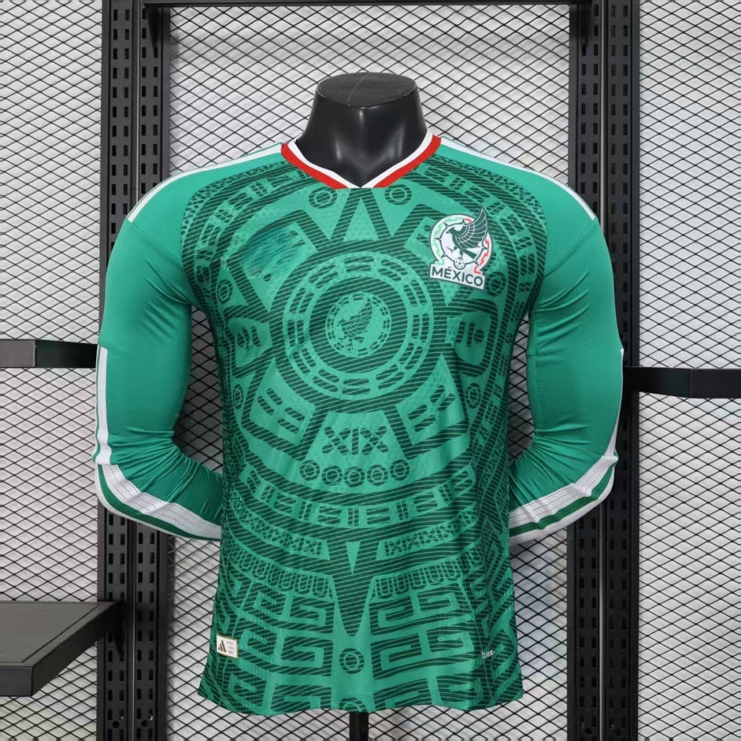 25/26 Mexico Home Player Version Long Sleeve Jersey