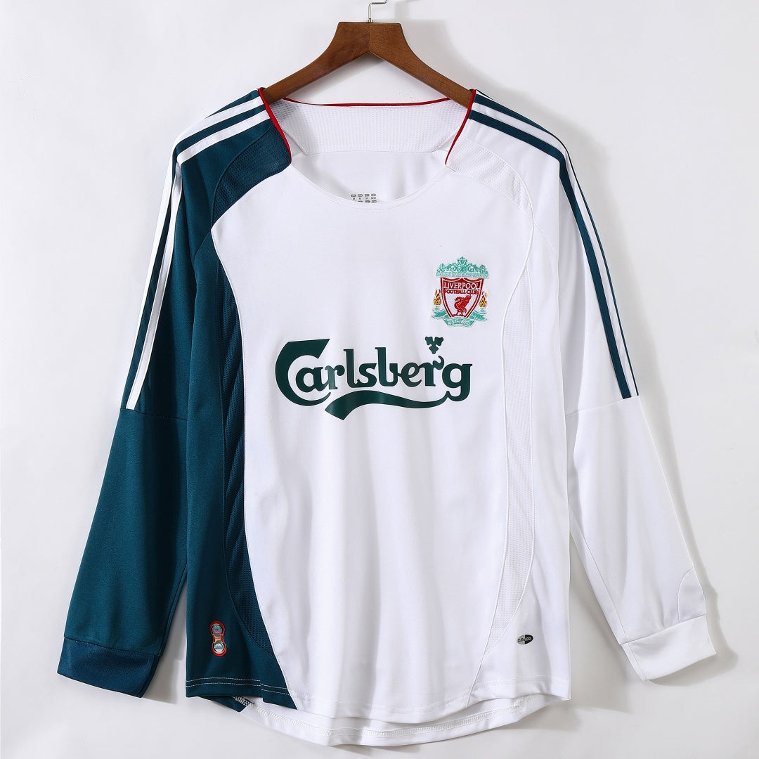 2006-2007 Retro Liverpool Away Long Sleeve Jersey