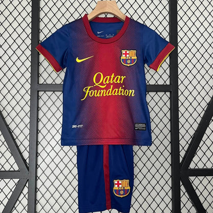 2012-2013 Barcelona Home Retro Kids Set