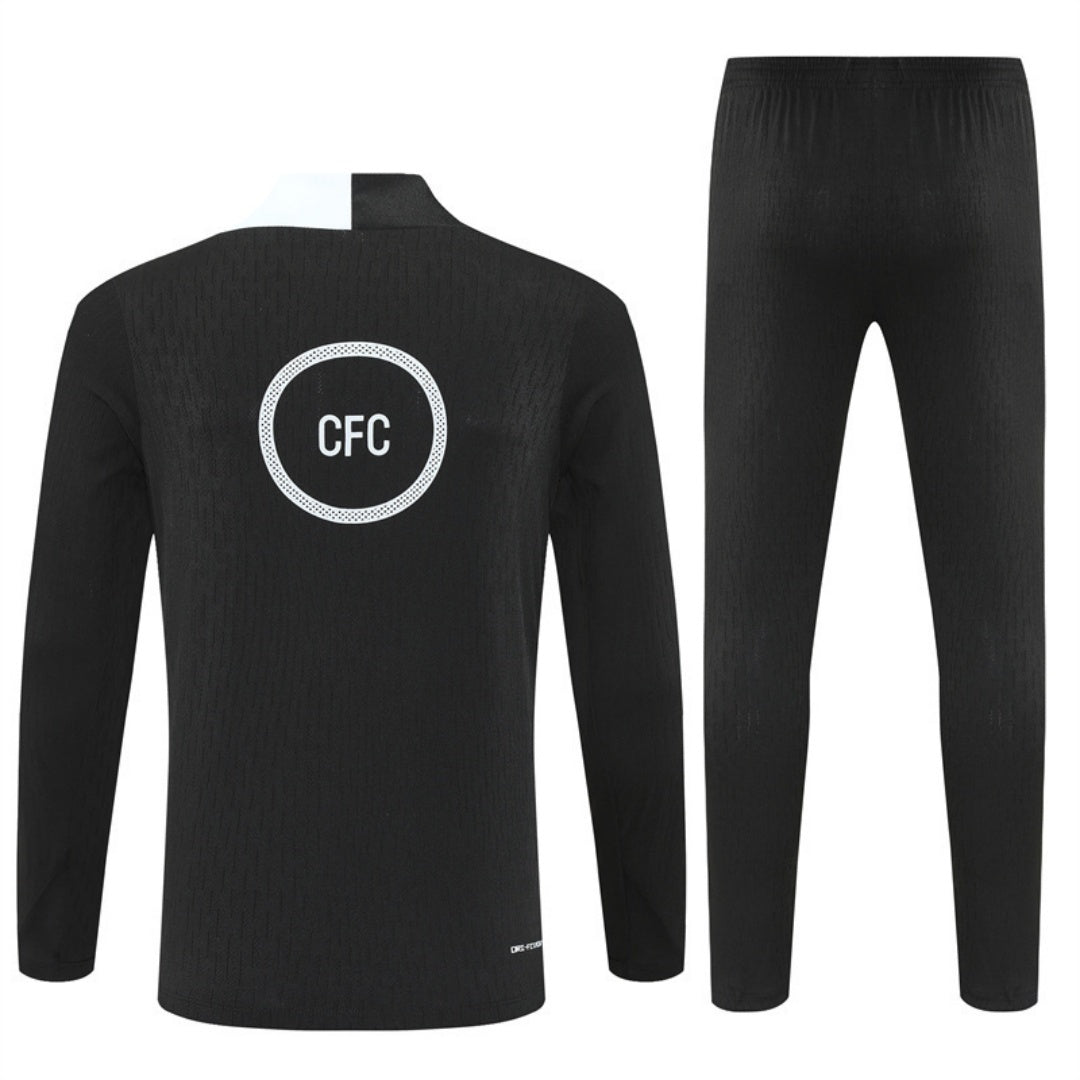 25/26 Chelsea Black Tracksuit