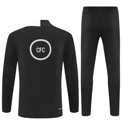 25/26 Chelsea Black Tracksuit