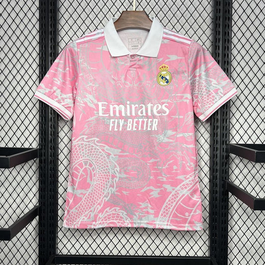 25/26 Real Madrid Special style Polo Pink Jersey