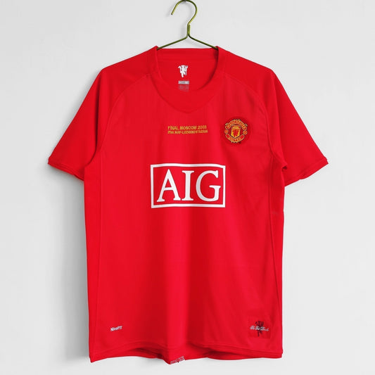 Manchester United Home 2007 2008 Jersey