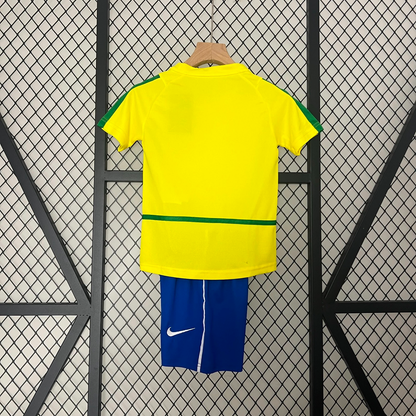 24/25 Brazil Retro Kids Set