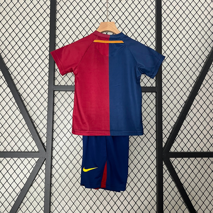 2008-2009 Barcelona Retro Kids Set